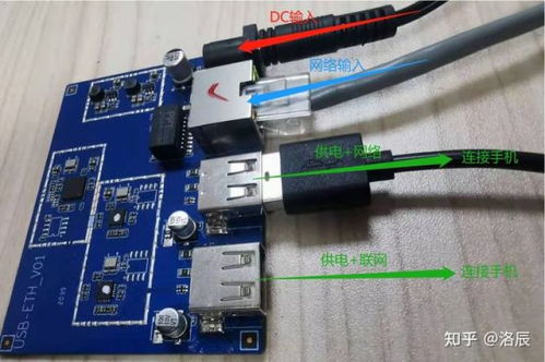 充電加聯(lián)網(wǎng)交換機方案 通過USB-A線材連接Type-C手機實現(xiàn)上網(wǎng)